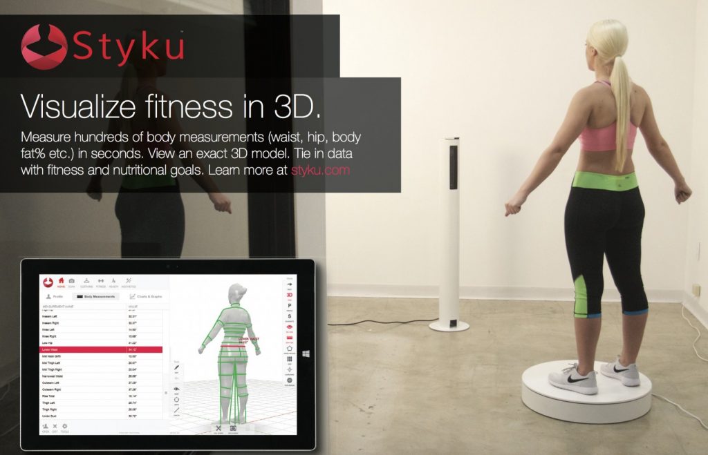 3D Body Scanning at DrivenFit, Styku Body Scanner